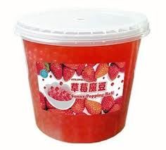 Picture of BOBA- STRAWBERRY TOPPING 4/7lb