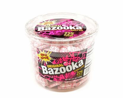 Picture of CANDY- BAZOOKA TUBS 225ct