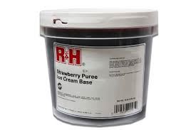 Picture of R&H STRAWBERRY PUREE - 2/1GAL