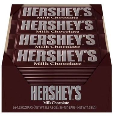Picture of CANDY- HERSHEY MILK BAR 36CT