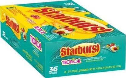 Picture of CANDY- STARBURST TROPICAL 36CT