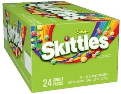 Picture of CANDY- SOUR SKITTLES 24CT