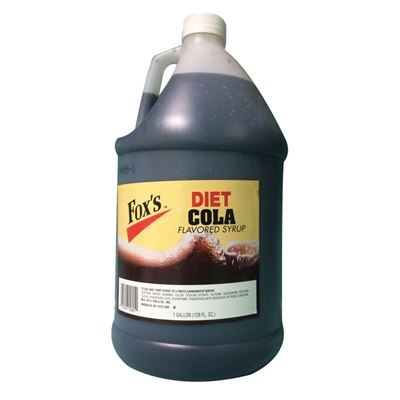 Picture of FOX'S - DIET COLA SYRUP 1 GAL