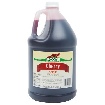 Picture of FOX'S - CHERRY SYRUP 1 GAL