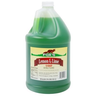 Picture of FOX'S - LEMON-LIME SYRUP 1 GAL