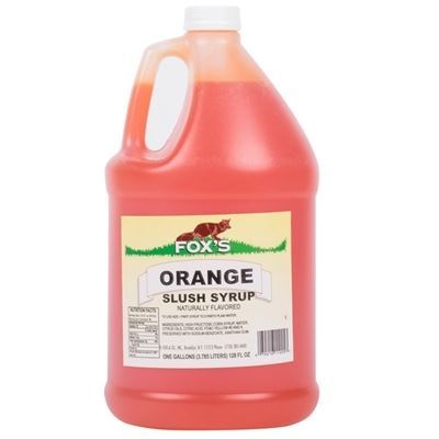 Picture of FOX'S - ORANGE SYRUP 1 GAL