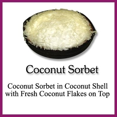Picture of SORBET SHELL COCONUT