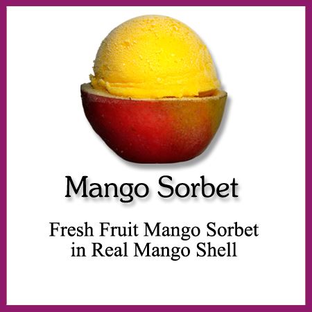 Picture of SORBET SHELL MANGO