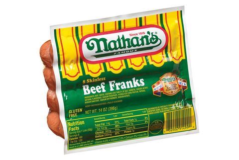 Picture of NATHANS HOT DOGS 2/5LBS