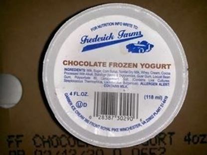 Picture of 4oz YOGURT CUP CHOCOLATE 24ct