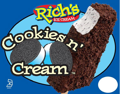Picture of RICH'S COOKIES & CREAM BAR