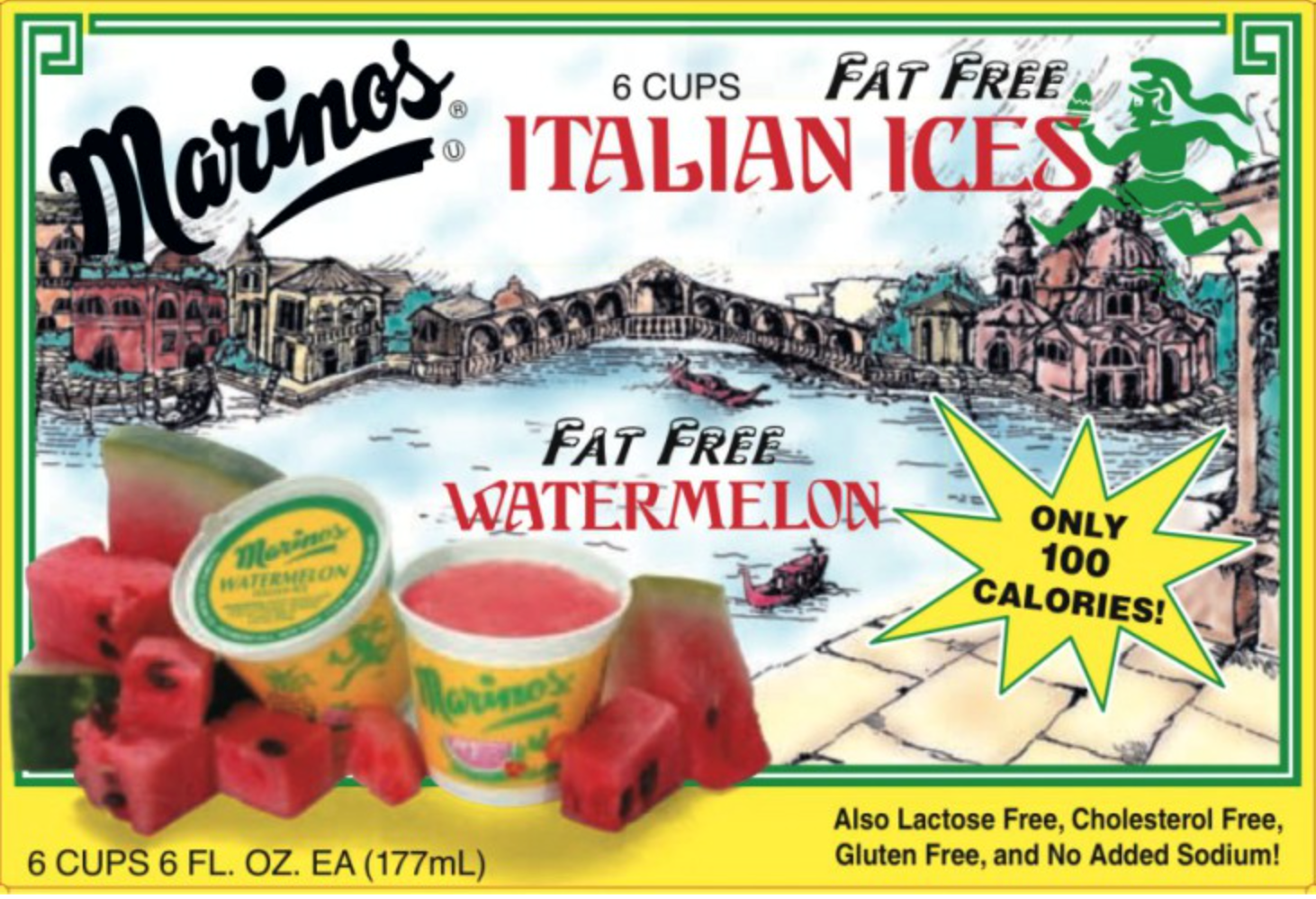 Picture of MARINO ICE CUPS - WATERMELON