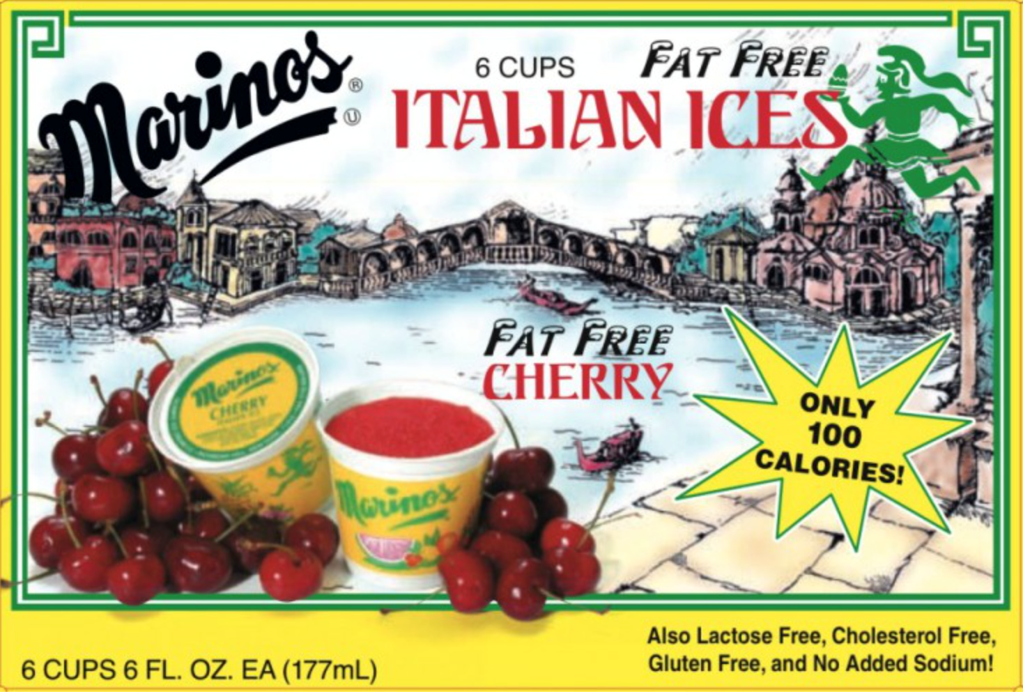 Picture of MARINO ICE CUPS - CHERRY