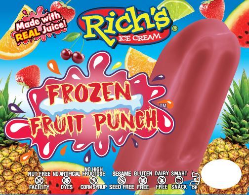 Picture of RICH'S FRUIT PUNCH ICE POP