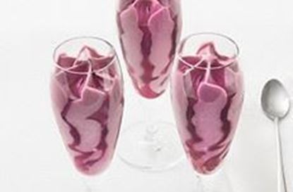 Picture of GLASS- FLUTE MIXED BERRY